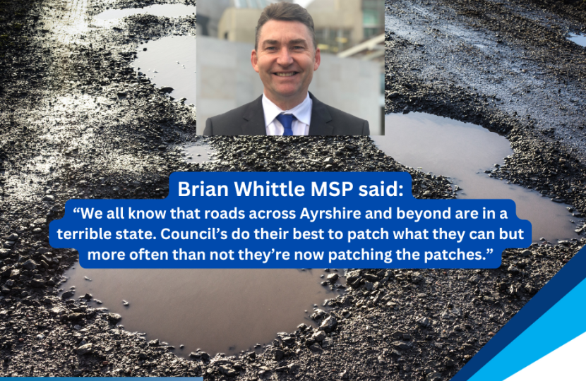 Brian Whittle MSP - Pot Holes