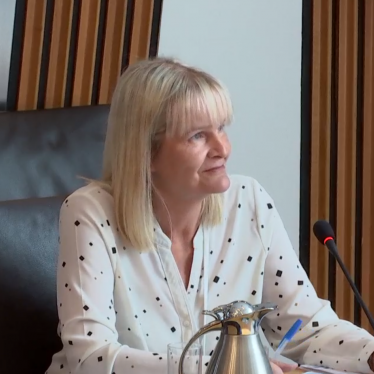 Sharon at her desk in the audit office